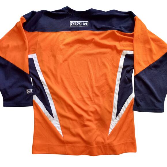 New York Islanders 2000s CCM orange Crush Alt 3rd jersey S NHL hockey vintage - Picture 3 of 9